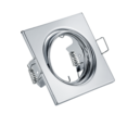 Trio Lighting Trio JURA inbouwspot | GU10 Fitting | chroom | 8 x 8 cm | IP20 | excl. 1x GU10 | max. 15W