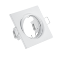 Trio Lighting Trio JURA inbouwspot | GU10 Fitting | wit mat | 8 x 8 cm | IP20 | excl. 1x GU10 | max. 15W