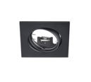 Trio Lighting Trio JURA recessed spotlight | 1x GU10 | black | Ø 8 cm | IP20 | 7 cm