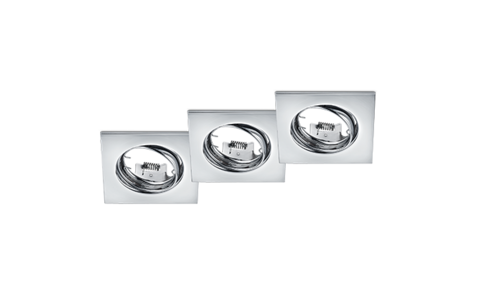 Trio Lighting Trio JURA recessed spotlight | 3x GU10 | Ø 8 cm | IP20 | 7 cm Trio Lighting Trio JURA recessed spotlight | 3x GU10 | Ø 8 cm | IP20 | 7 cm
