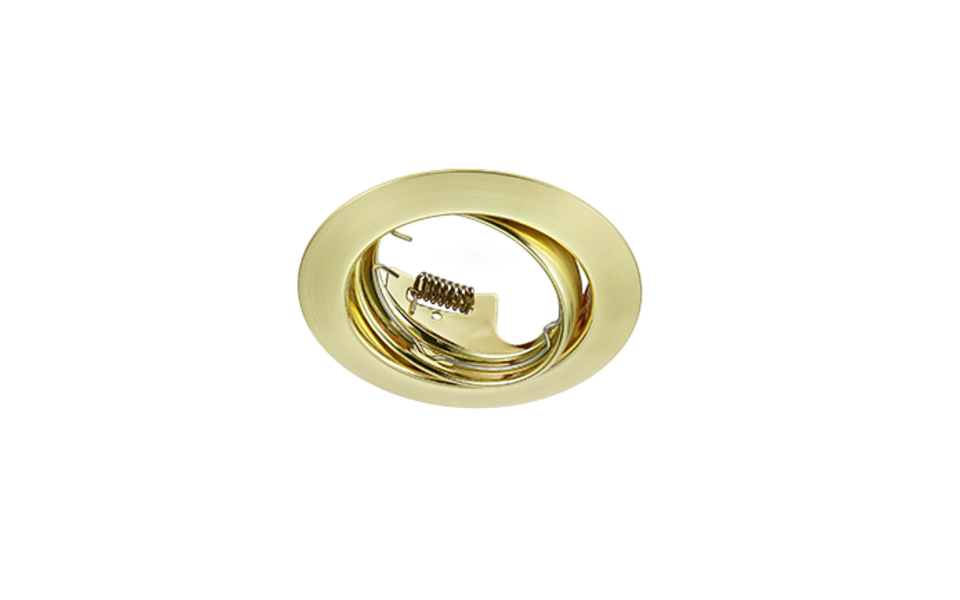 Trio Lighting Trio JURA inbouwspot | GU10 Fitting | messing mat | Ø 8,3 cm | IP20 | excl. 1x GU10 | max. 15W Trio Lighting Trio JURA inbouwspot | GU10 Fitting | messing mat | Ø 8,3 cm | IP20 | excl. 1x GU10 | max. 15W