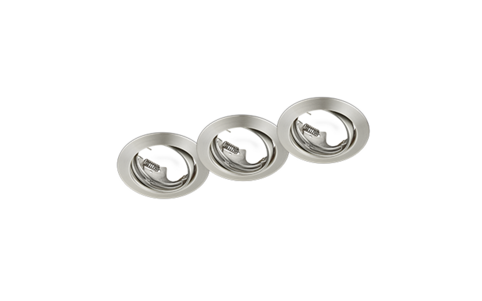 Trio Lighting Trio JURA recessed spotlight | 3x GU10 | Ø 8.3 cm | IP20 | 7 cm Trio Lighting Trio JURA recessed spotlight | 3x GU10 | Ø 8.3 cm | IP20 | 7 cm
