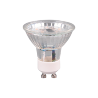 Trio GU10 SMD LED lamp | transparant | Ø 5 cm | IP20 Trio GU10 SMD LED lamp | transparant | Ø 5 cm | IP20