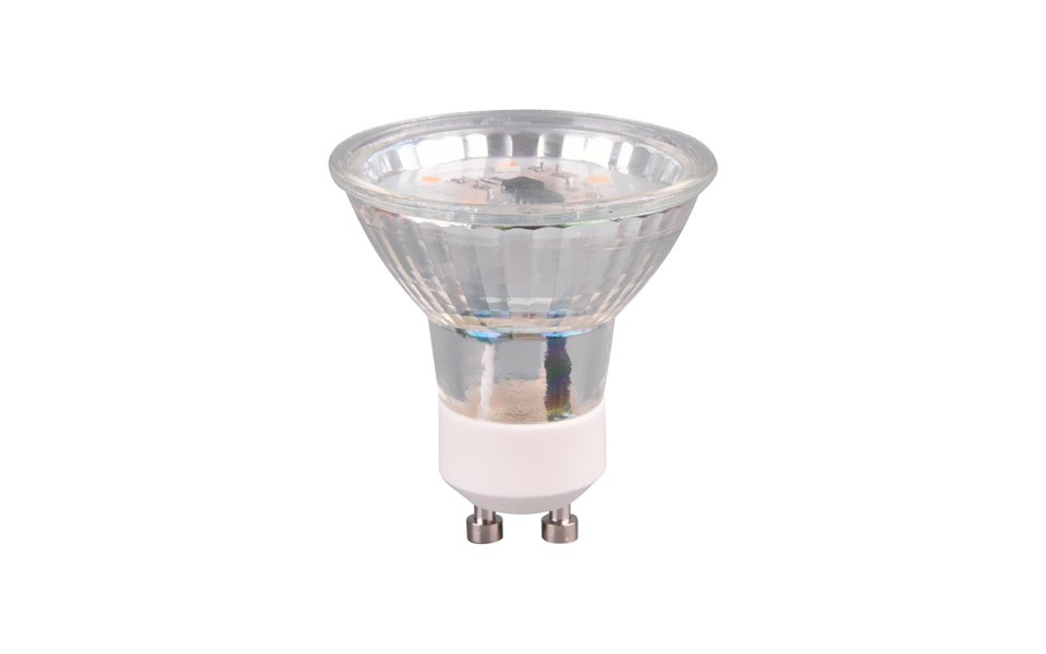 Trio Lighting Trio GU10 SMD LED lamp | GU10 Fitting | transparant | Ø 5 cm | IP20 | 1x 4,5W | 345 lm | 3000K | dimbaar Trio Lighting Trio GU10 SMD LED lamp | GU10 Fitting | transparant | Ø 5 cm | IP20 | 1x 4,5W | 345 lm | 3000K | dimbaar