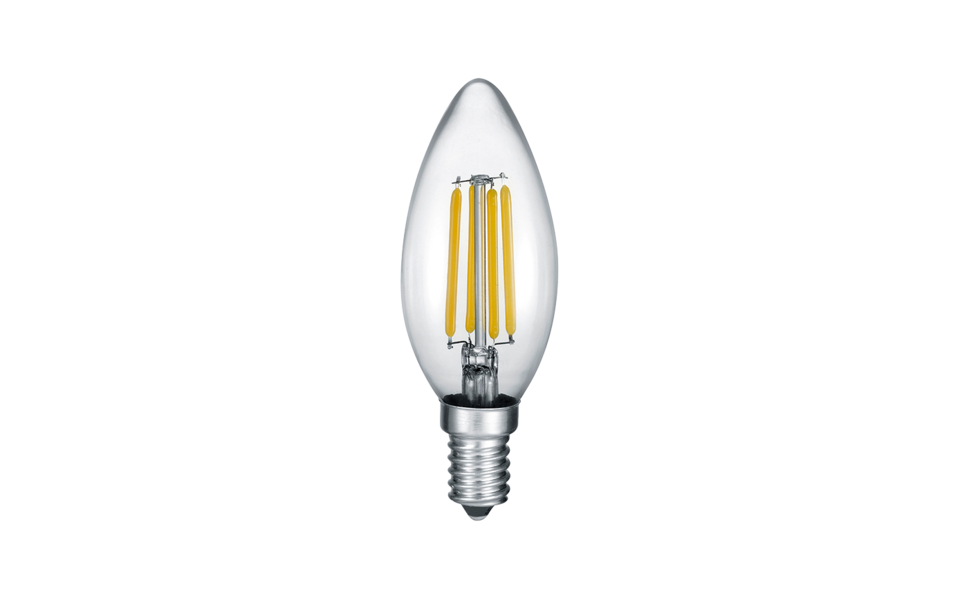 Trio Lighting Trio E14 FILAMENT | E14 max 4W | Ø 3.5 cm | IP20 | 9.9 cm