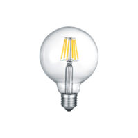 Trio E27 FILAMENT LED lamp | transparant | Ø 12,5 cm | IP20