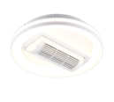 Trio Lighting Trio KURULA LED ceiling fan light | 1x 40W 4300 lm 2700-6500K | white | Ø 48 cm | IP20 | 11 cm