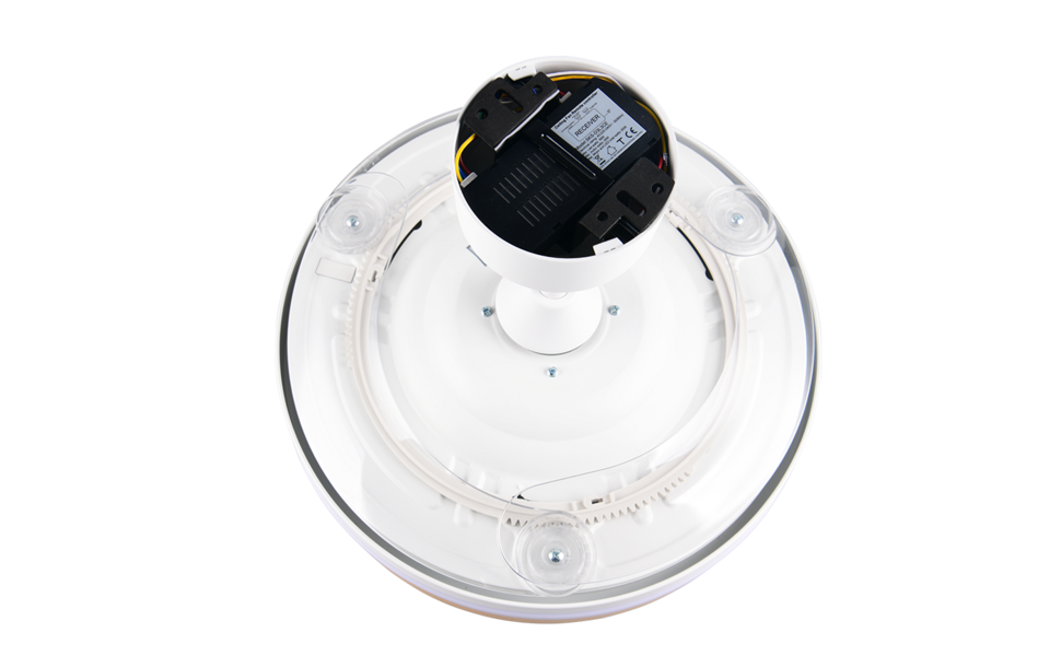 Trio Lighting Trio VOLDA VENTILATOR plafondlamp | LED | wit | Ø 106 cm | IP20 | 1x 30W | 3500 lm | 2700-6500K | dimbaar Trio Lighting Trio VOLDA VENTILATOR plafondlamp | LED | wit | Ø 106 cm | IP20 | 1x 30W | 3500 lm | 2700-6500K | dimbaar