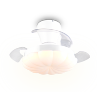 Trio BORAS VENTILATOR plafondlamp | LED | wit mat met wit | IP20 Trio BORAS VENTILATOR plafondlamp | LED | wit mat met wit | IP20