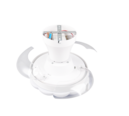 Trio Lighting Trio BORAS LED ceiling fan light | 1x 24W 2640 lm 2700-6500K | chrome | Ø 32 cm | IP20 | 30 cm