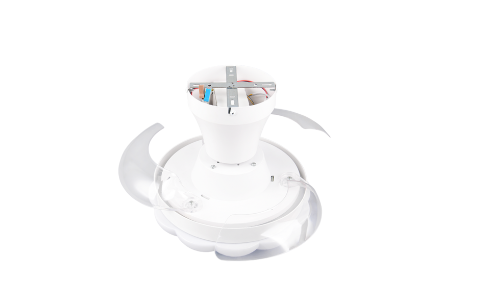 Trio Lighting Trio BORAS VENTILATOR plafondlamp | LED | wit mat met wit | Ø 60 cm | IP20 | 1x 22W | 2500 lm | 2700-6500K | dimbaar Trio Lighting Trio BORAS VENTILATOR plafondlamp | LED | wit mat met wit | Ø 60 cm | IP20 | 1x 22W | 2500 lm | 2700-6500K | dimbaar