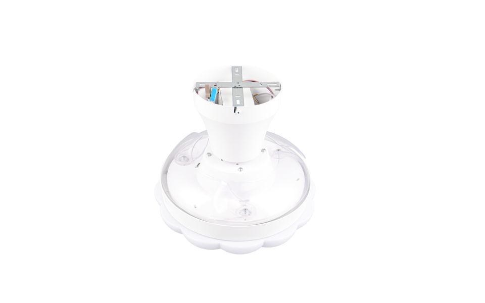 Trio Lighting Trio BORAS VENTILATOR plafondlamp | LED | wit mat met wit | Ø 60 cm | IP20 | 1x 22W | 2500 lm | 2700-6500K | dimbaar Trio Lighting Trio BORAS VENTILATOR plafondlamp | LED | wit mat met wit | Ø 60 cm | IP20 | 1x 22W | 2500 lm | 2700-6500K | dimbaar