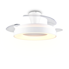 Trio VANSBRO VENTILATOR plafondlamp | LED | wit | Ø 106 cm | IP20