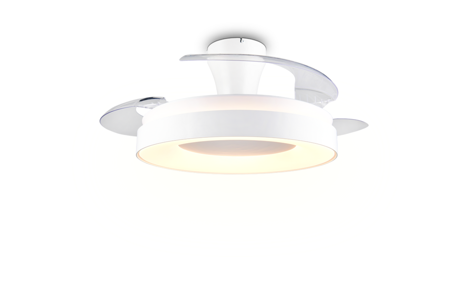 Trio Lighting Trio VANSBRO LED ceiling fan light | 1x 36W 3600 lm 2700-6500K | white | Ø 45 cm | IP20 | 26.5 cm Trio Lighting Trio VANSBRO LED ceiling fan light | 1x 36W 3600 lm 2700-6500K | white | Ø 45 cm | IP20 | 26.5 cm