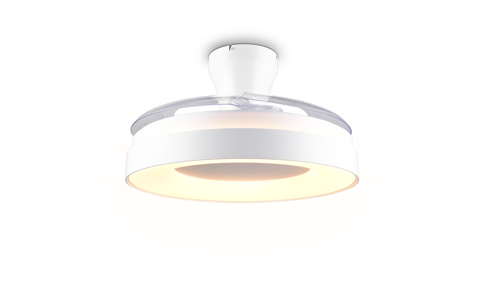 Trio Lighting Trio VANSBRO LED ceiling fan light | 1x 36W 3600 lm 2700-6500K | white | Ø 45 cm | IP20 | 26.5 cm Trio Lighting Trio VANSBRO LED ceiling fan light | 1x 36W 3600 lm 2700-6500K | white | Ø 45 cm | IP20 | 26.5 cm