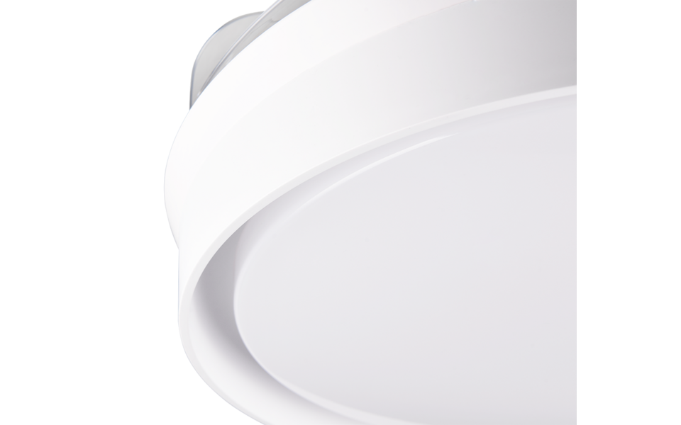 Trio Lighting Trio KERAVA LED ceiling fan light | 1x 33W 3570 lm 2700-6500K | white | Ø 50 cm | IP20 | 30.5 cm