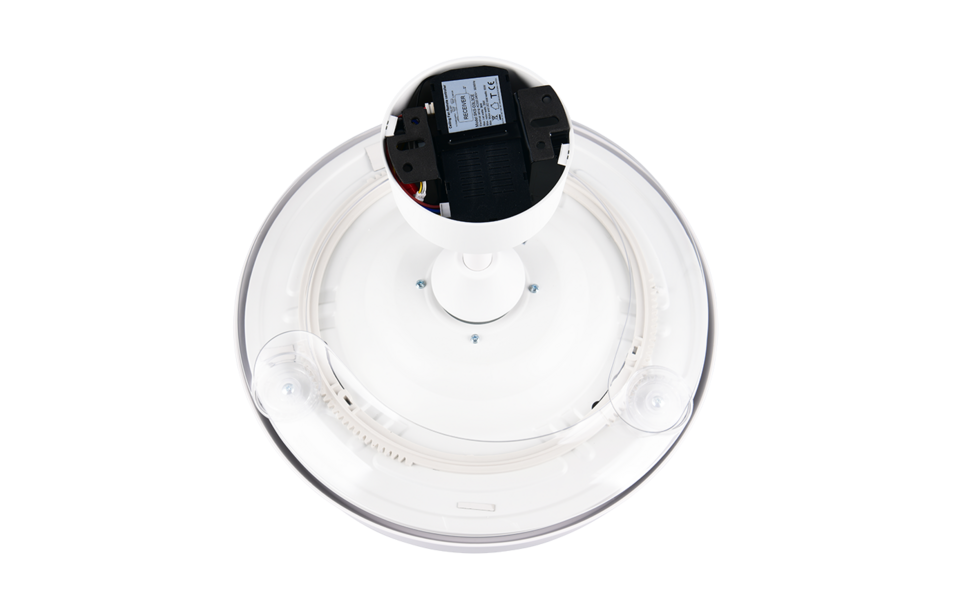 Trio Lighting Trio KERAVA VENTILATOR plafondlamp | LED | wit | Ø 106 cm | IP20 | 1x 30W | 3500 lm | 2700-6500K | dimbaar Trio Lighting Trio KERAVA VENTILATOR plafondlamp | LED | wit | Ø 106 cm | IP20 | 1x 30W | 3500 lm | 2700-6500K | dimbaar