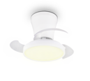 Trio Lighting Trio MOSS LED ceiling fan light | 1x 18W 2520 lm 2700-6500K | white | Ø 22 cm | IP20 | 18 cm