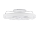 Trio Lighting Trio SKAULO LED ceiling fan light | 1x 40W 4600 lm 2700-6500K | chrome | Ø 50 cm | IP20 | 14 cm