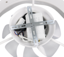 Trio Lighting Trio SKAULO VENTILATOR plafondlamp | LED | wit mat met wit | Ø 50 cm | IP20 | 1x 35W | 4200 lm | 2700-6500K | dimbaar