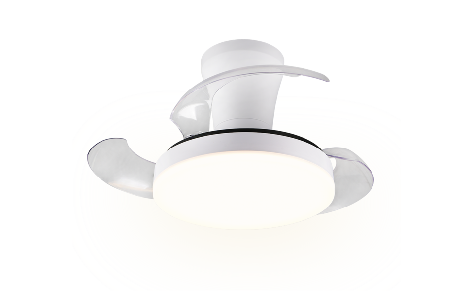 Trio Lighting Trio TAMPERE LED ceiling fan light | 1x 24W 2700 lm 2700-6500K | white | Ø 30 cm | IP20 | 22 cm Trio Lighting Trio TAMPERE LED ceiling fan light | 1x 24W 2700 lm 2700-6500K | white | Ø 30 cm | IP20 | 22 cm