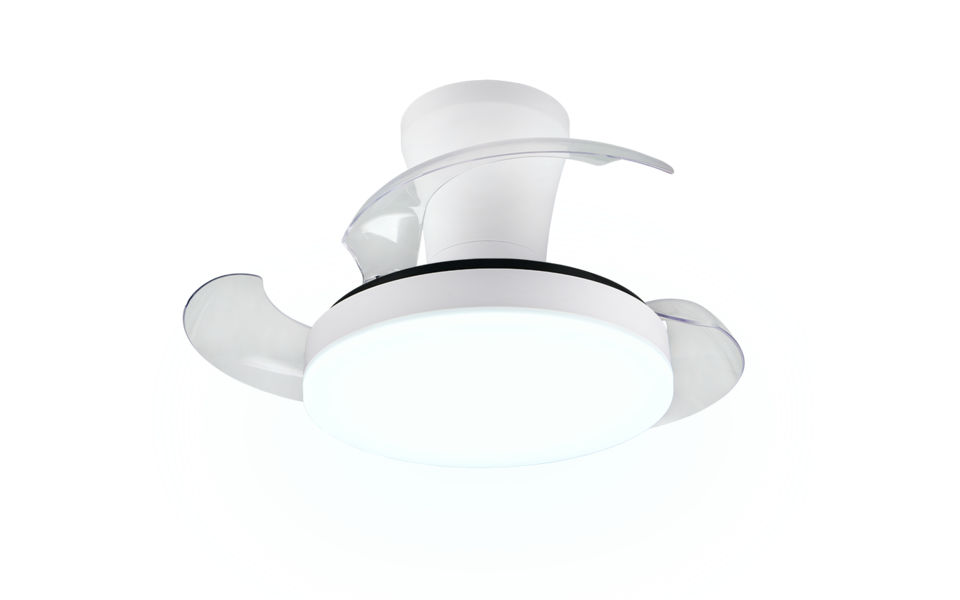 Trio Lighting Trio TAMPERE VENTILATOR plafondlamp | LED | wit | Ø 71 cm | IP20 | 1x 24W | 2800 lm | 2700-6500K | dimbaar Trio Lighting Trio TAMPERE VENTILATOR plafondlamp | LED | wit | Ø 71 cm | IP20 | 1x 24W | 2800 lm | 2700-6500K | dimbaar