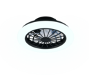 Trio Lighting Trio ROTSUND VENTILATOR plafondlamp | LED | mat zwart met wit | Ø 38 cm | IP20 | 1x 22W | 3000 lm | 2700-6500K | dimbaar