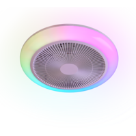Trio HOLMSUND LED ceiling fan light | white | IP20