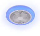 Trio Lighting Trio HOLMSUND VENTILATOR plafondlamp | LED | SMD,LED Fitting | wit met transparant | h 14 cm | IP20 | 20W,6W | 2400 lm, 1x lm | 3000-6500K | dimbaar