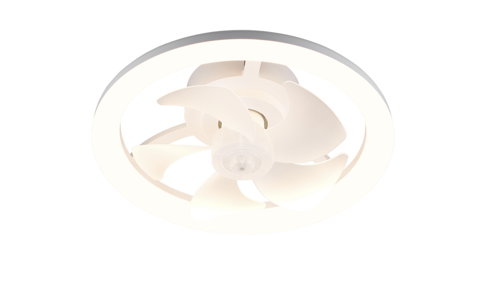 Trio Lighting Trio PAJALA LED ceiling fan light | 1x 24W 2600 lm 2700-6500K | chrome | Ø 40 cm | IP20 | 15 cm Trio Lighting Trio PAJALA LED ceiling fan light | 1x 24W 2600 lm 2700-6500K | chrome | Ø 40 cm | IP20 | 15 cm