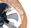 Trio Lighting Trio SMILLUM ceiling fan light | 4x E27 max 40W | Ø 60 cm | IP20 | 30 cm