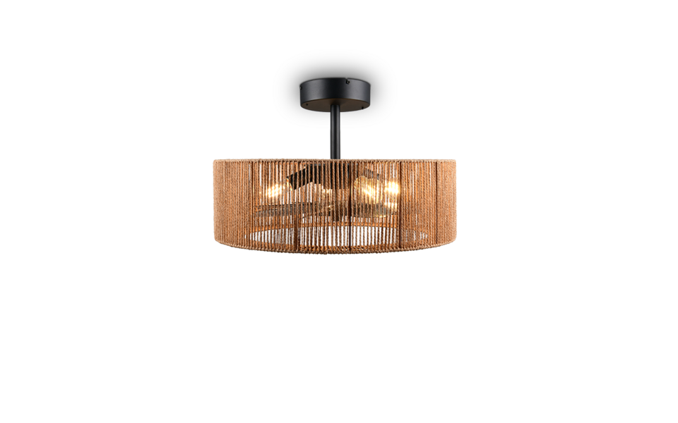 Trio Lighting Trio SMILLUM ceiling fan light | 4x E27 max 40W | Ø 60 cm | IP20 | 30 cm Trio Lighting Trio SMILLUM ceiling fan light | 4x E27 max 40W | Ø 60 cm | IP20 | 30 cm