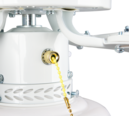 Trio Lighting Trio HAMMERFEST VENTILATOR plafondlamp | E27 Fitting | wit mat | Ø 106,5 cm | IP20 | excl. 1x E27 | max. 60W