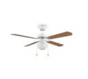 Trio Lighting Trio HAMMERFEST ceiling fan light | 1x E27 max 40W | chrome | Ø 106 cm | IP20 | 43.5 cm