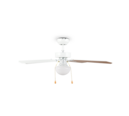 Trio Lighting Trio HAMMERFEST ceiling fan light | 1x E27 max 40W | chrome | Ø 106 cm | IP20 | 43.5 cm