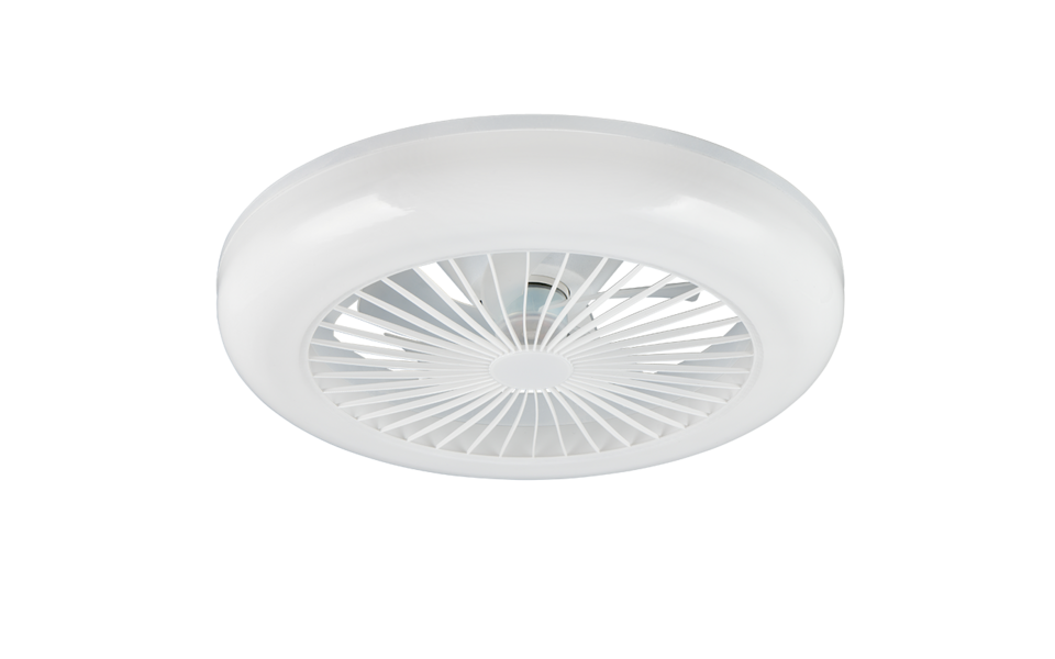 Trio Lighting Trio MORA LED ceiling fan light | 1x 15W 1800 lm 2700-6000K | white | Ø 45 cm | IP20 | 13 cm