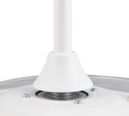 Trio Lighting Trio KASFJORD LED ceiling fan light | 1x 40W 4000 lm 2700-6000K | chrome | Ø 106 cm | IP20 | 28.5 cm