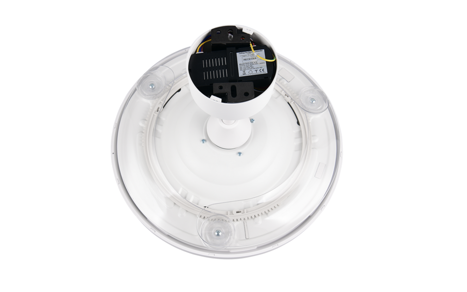 Trio Lighting Trio KASFJORD VENTILATOR plafondlamp | LED | wit mat | Ø 106,5 cm | IP20 | 1x 30W | 3700 lm | 2700-6500K | dimbaar