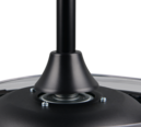 Trio Lighting Trio KASFJORD LED ceiling fan light | 1x 33W 3600 lm 2700-6500K | black | Ø 106.5 cm | IP20 | 27.5 cm