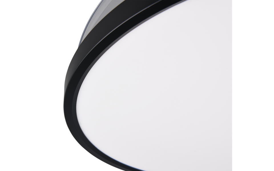 Trio Lighting Trio KASFJORD LED ceiling fan light | 1x 33W 3600 lm 2700-6500K | black | Ø 106.5 cm | IP20 | 27.5 cm