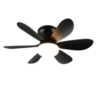 Trio LUND LED ceiling fan light | black | Ø 52 cm | IP20 Trio LUND LED ceiling fan light | black | Ø 52 cm | IP20
