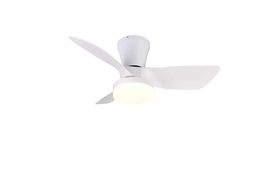 Trio Lighting Trio RANDERS VENTILATOR plafondlamp | LED | wit mat | Ø 76 cm | IP20 | 1x 20W | 2500 lm | 2700-6500K | dimbaar Trio Lighting Trio RANDERS VENTILATOR plafondlamp | LED | wit mat | Ø 76 cm | IP20 | 1x 20W | 2500 lm | 2700-6500K | dimbaar