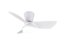 Trio Lighting Trio RANDERS VENTILATOR plafondlamp | LED | wit mat | Ø 76 cm | IP20 | 1x 20W | 2500 lm | 2700-6500K | dimbaar
