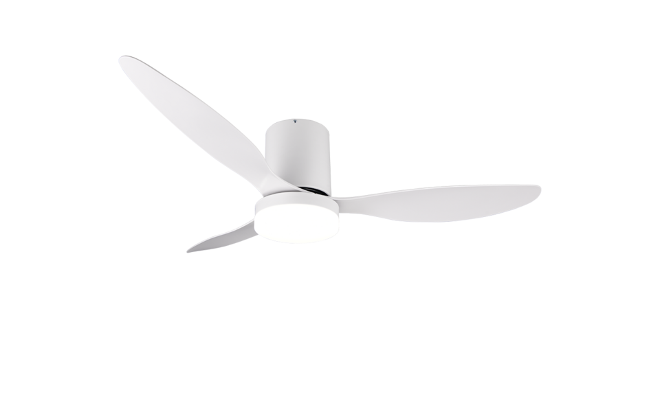 Trio Lighting Trio GÖTEBORG LED ceiling fan light | 1x 22W 2200 lm 2700-6000K | chrome | Ø 132 cm | IP20 | 35 cm