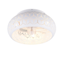Trio Lighting Trio BIDAR VENTILATOR plafondlamp | E27 Fitting | wit mat | Ø 50 cm | IP20 | excl. 3x E27 | max. 10W