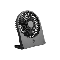 Trio BREEZY VENTILATOR plafondlamp | zwart | IP20