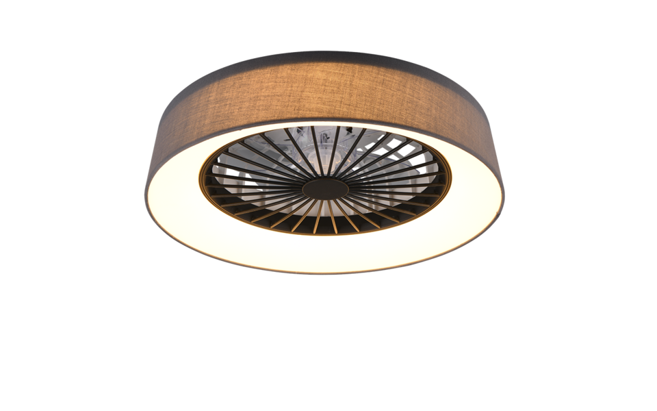 Trio Lighting Trio FARSUND LED ceiling fan light | 1x 36W 4200 lm 3000-6500K | Ø 47 cm | IP20 | 20 cm