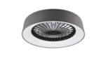 Trio Lighting Trio FARSUND VENTILATOR plafondlamp | LED | grijs | Ø 48,5 cm | IP20 | 1x 30W | 3500 lm | 2700-6500K | dimbaar