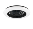 Trio Lighting Trio STRALSUND LED ceiling fan light | 1x 40W 4500 lm 3000-6500K | black | Ø 50 cm | IP20 | 16.8 cm