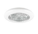 Trio Lighting Trio STRALSUND LED ceiling fan light | 1x 40W 4500 lm 3000-6500K | titanium | Ø 50 cm | IP20 | 16.8 cm